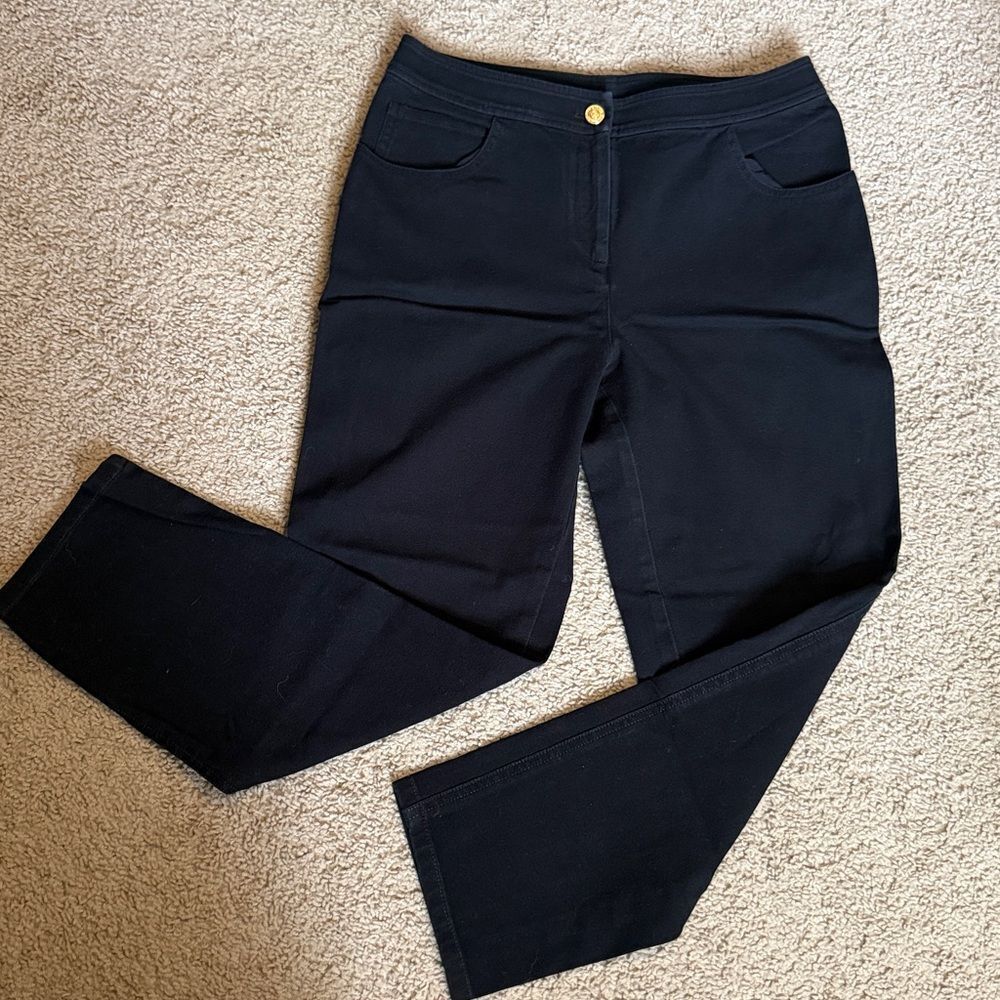 St. John Sport High Rise Ankle Jeans